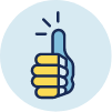 thumbs-up icon